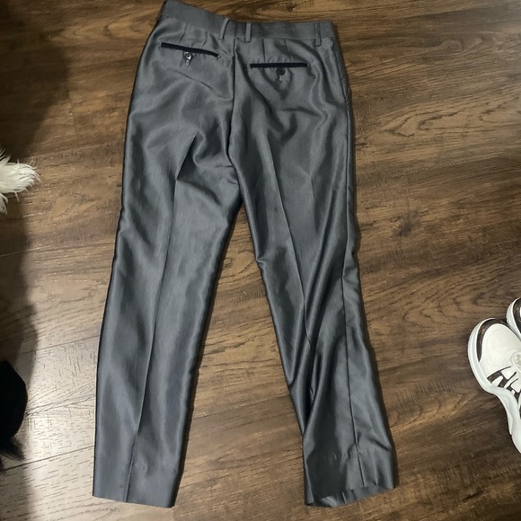 Le Chateau Mens Grey Dress Pants - Picture 3 of 5